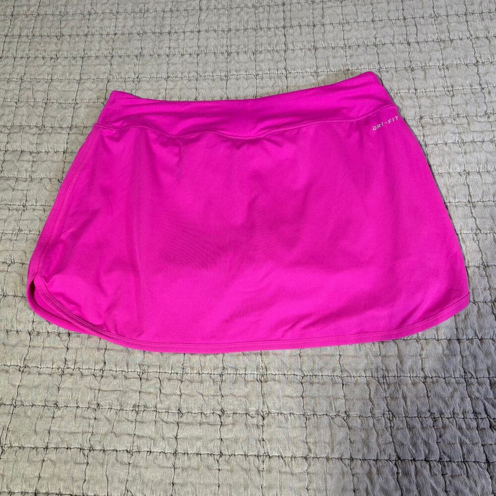 Nike Dri-FIT Pink Athletic Skort Women’s Size Small Built-In Shorts Tennis Golf - Picture 2 of 6